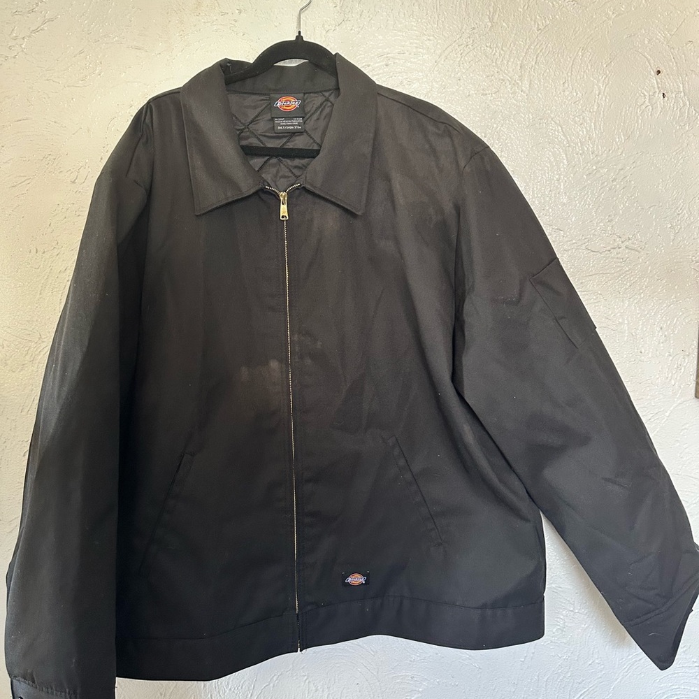 Dickies Men's Classic Black Shirt Jacket